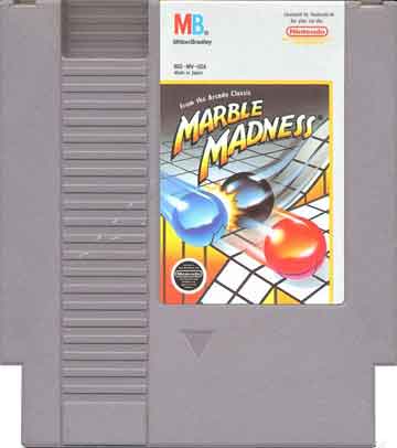 Marble Madness cartridge