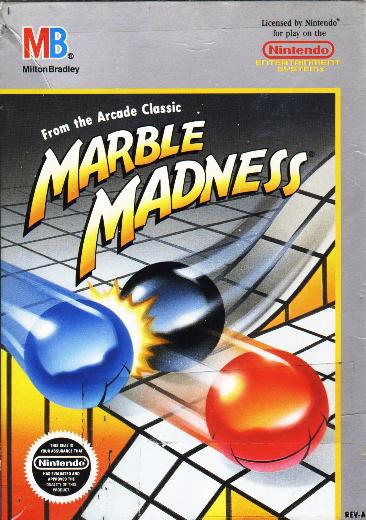 Marble Madness box cover