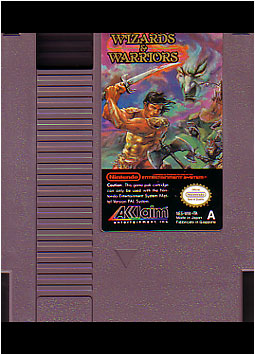 Wizards & Warriors cartridge