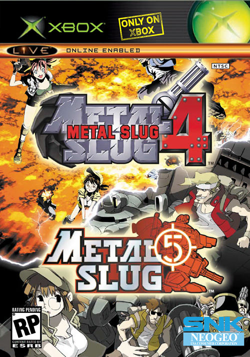 Metal Slug 4 & 5 box cover