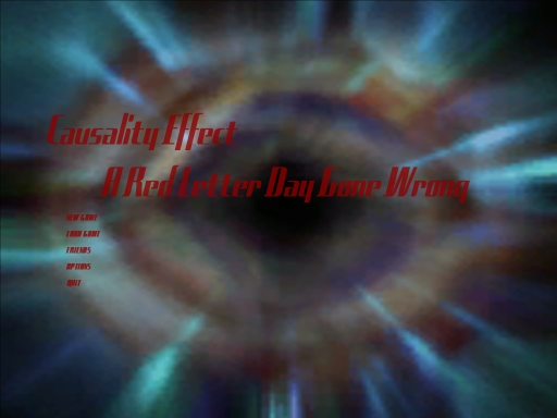Causality Effect title screen