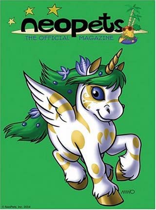 Neopets magazine cover